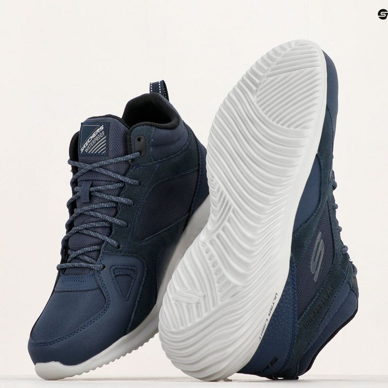 Scarpe da uomo SKECHERS Bounder Blast Back navy 8