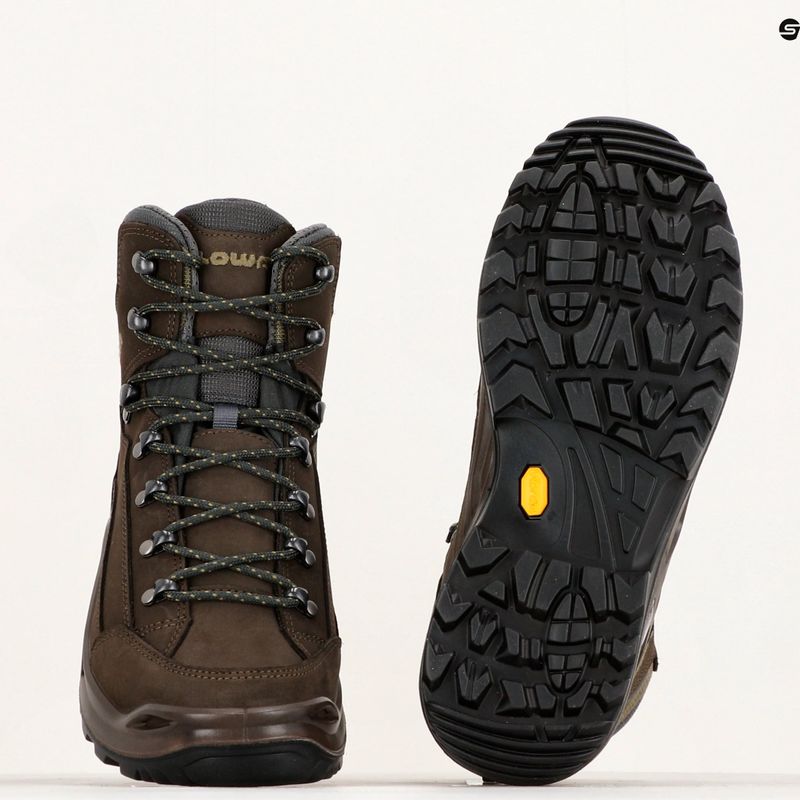 Scarpe da trekking da uomo LOWA Renegade GTX Mid schiefer 10