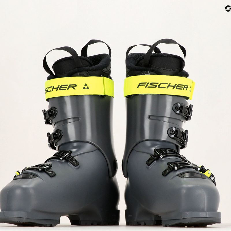 Scarponi da sci da uomo Fischer RC4 100 HV VAC GW granito/granito 11