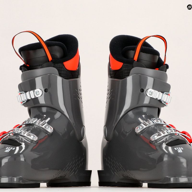 Scarponi da sci Rossignol Hero J3 per bambini, grigio meteorite 8
