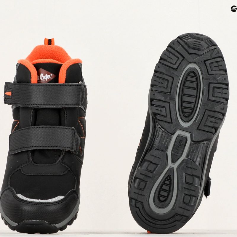 Stivali da neve Lee Cooper per bambini LCJ-23-01-2060 nero/arancione 10