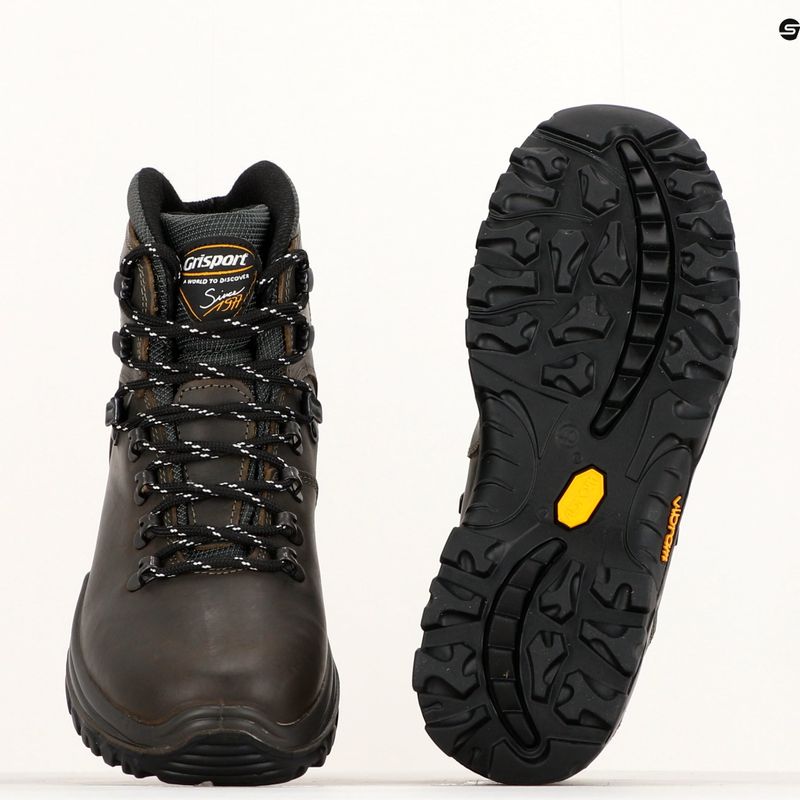 Stivali da trekking da uomo Grisport 10303D143G nero 10