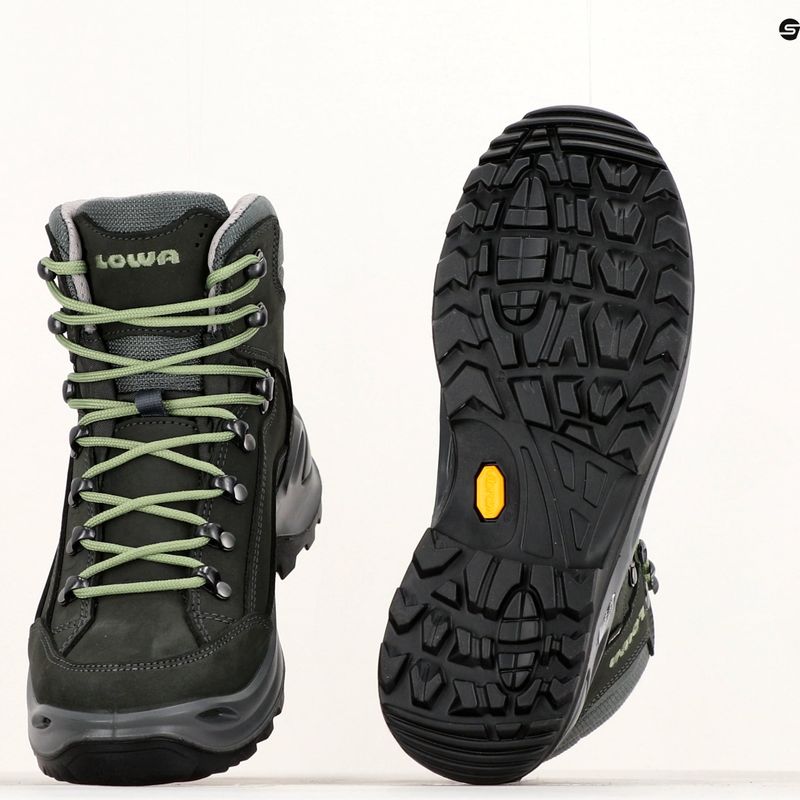 Scarpe da trekking da donna LOWA Renegade GTX Mid grafite/jade 11