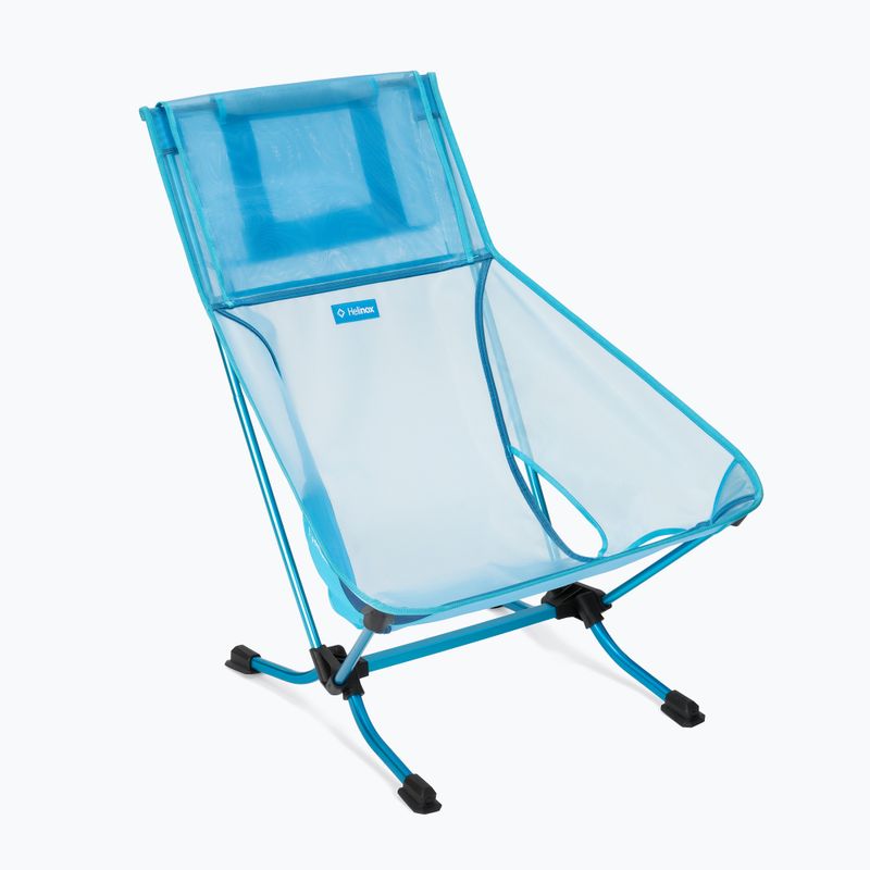 Sedia da campeggio Helinox Beach Mesh (re) blue mesh