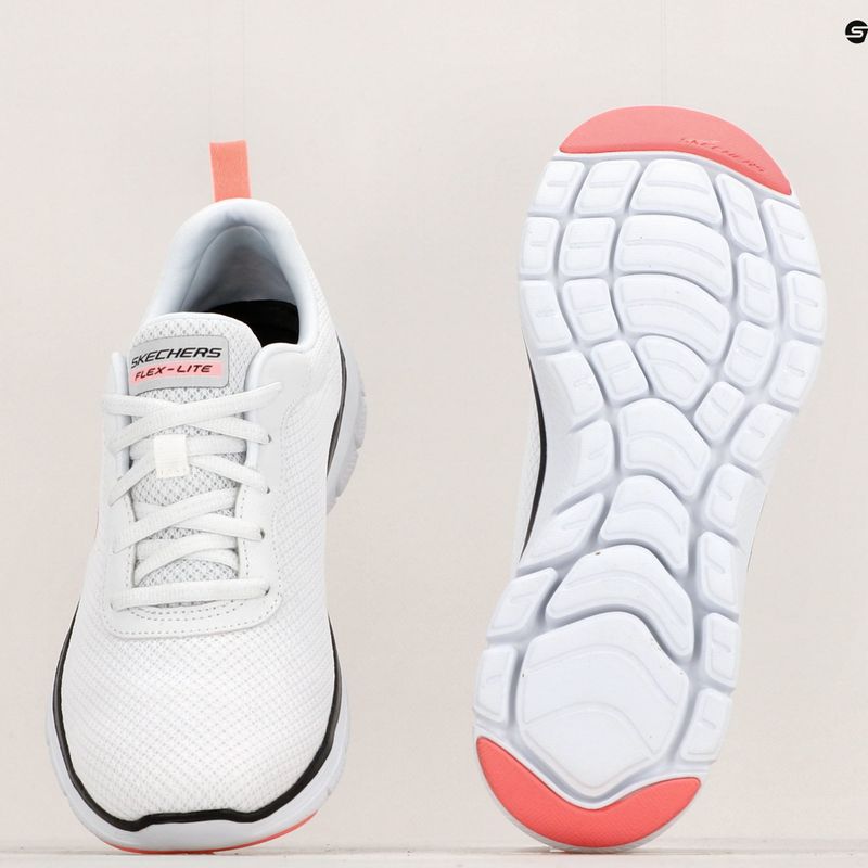 SKECHERS scarpe da donna Flex Appeal 4.0 Brilliant View bianco/rosa 8