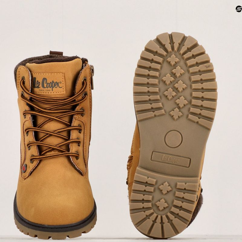 Lee Cooper scarpe per bambini LCJ-22-01-1490 cammello 8