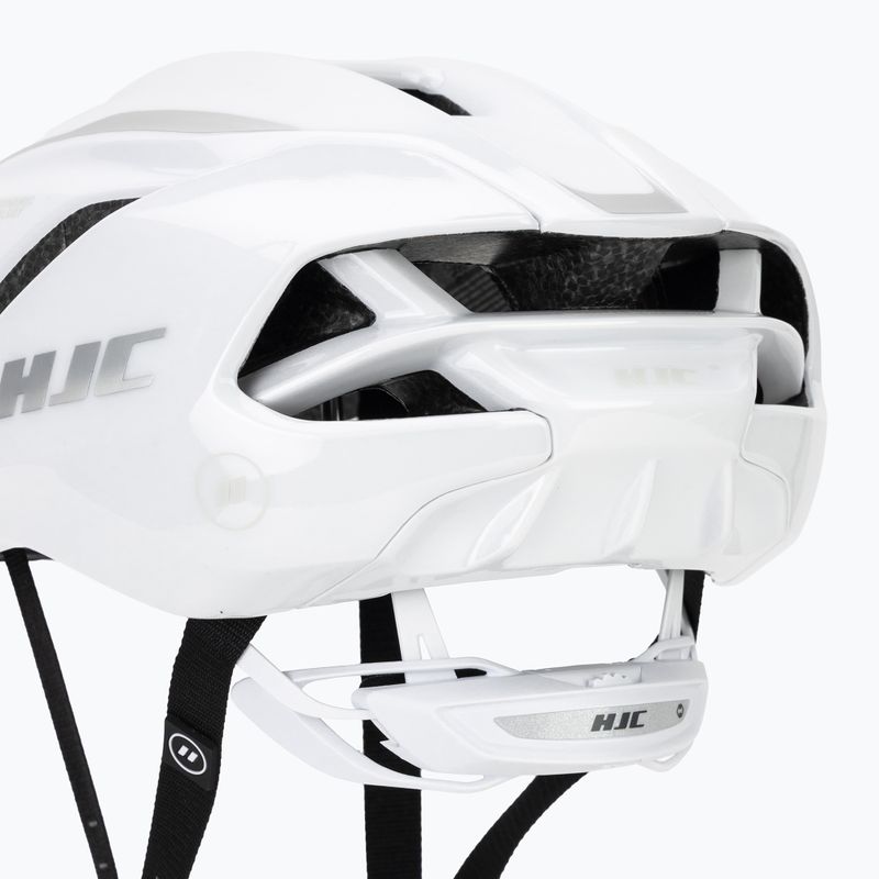 Casco bici HJC Furion 3 bianco con ologramma 7
