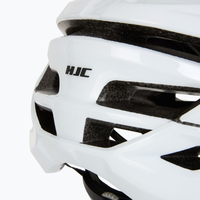 Casco da bicicletta HJC Crosser bianco 7