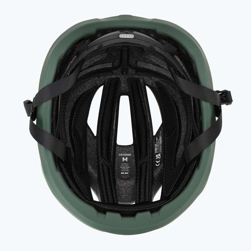 Casco da bicicletta HJC Crosser mt verde cachi 5