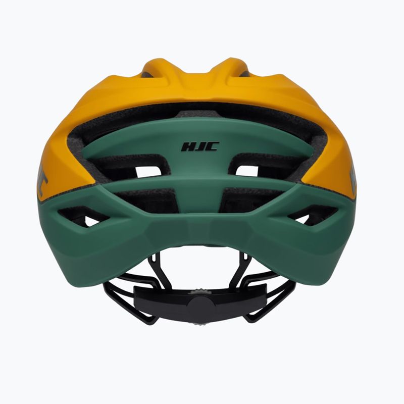 Casco da bicicletta HJC Crosser mt giallo verde 4