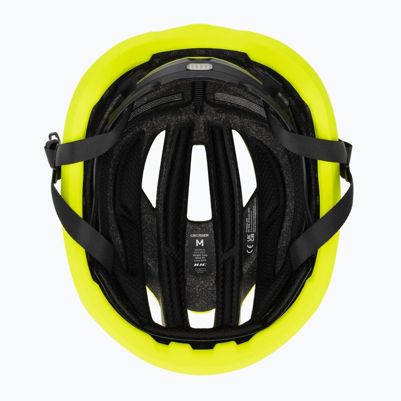 Casco da ciclismo HJC Crosser neon yellow 5