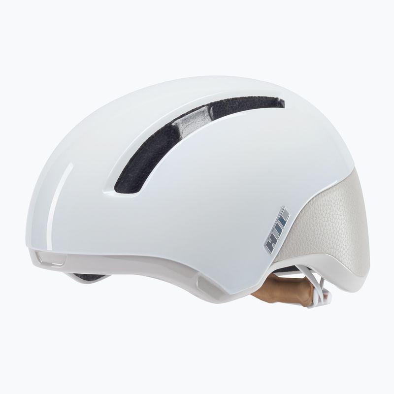 Casco da bicicletta HJC Calido Plus bianco/grigio perla 9