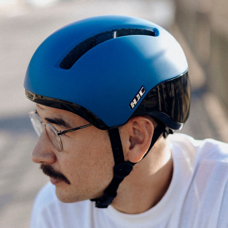 Casco da bicicletta HJC Calido mt gl blu scuro 7