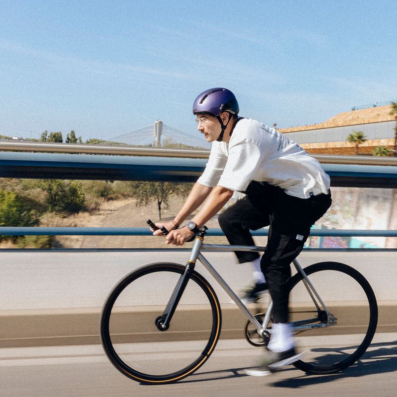 Casco da bici HJC Calido viola 14