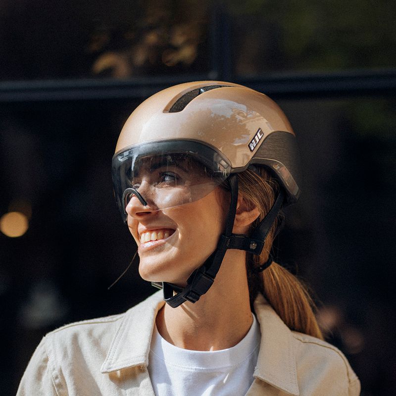 Casco da bici HJC Calido Plus bronzo 8