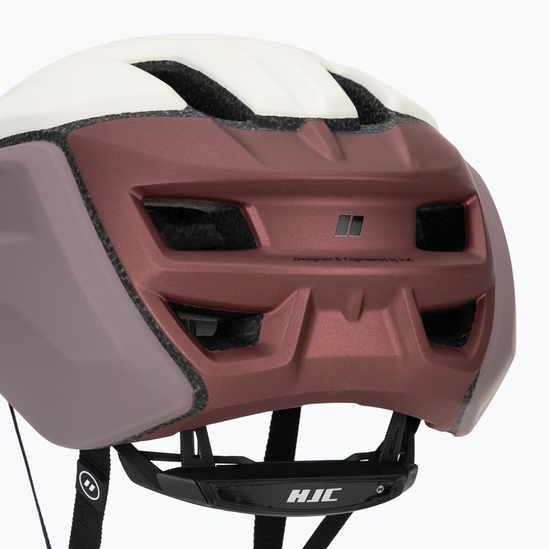 Casco da bicicletta HJC Valeco 2 marrone cenere 7