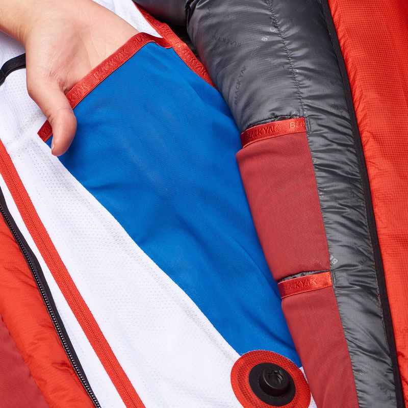 BLACKYAK Tuta da spedizione Watusi Mountaineering rosso fuoco 14