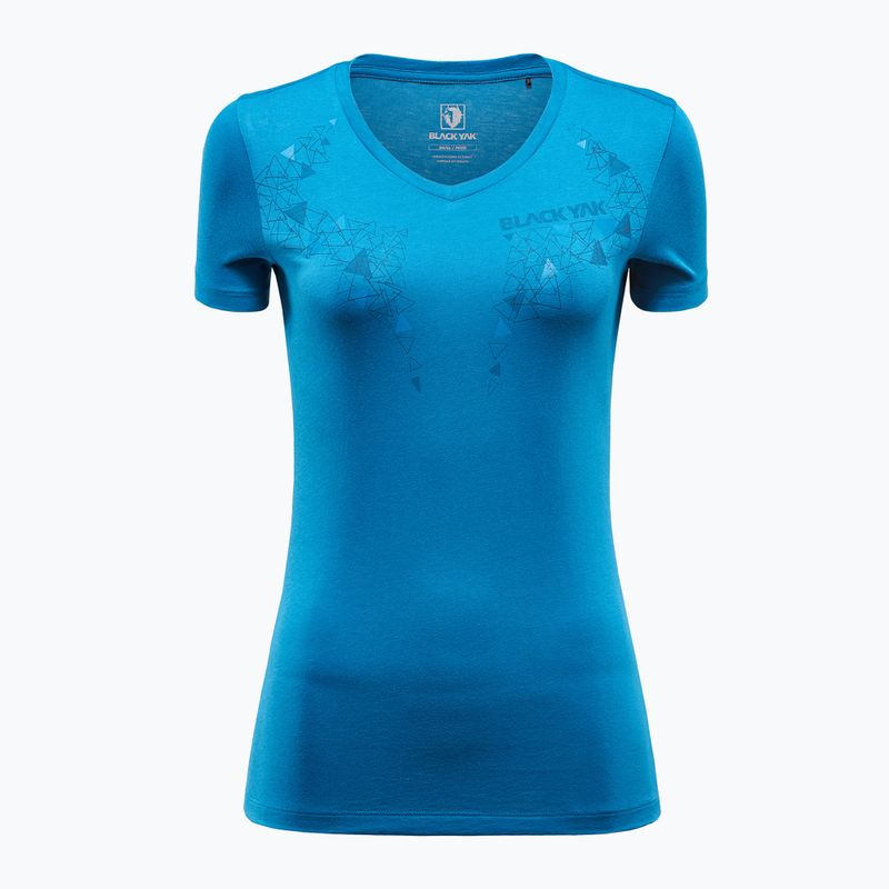 Camicia da trekking donna BLACKYAK Senepol Mezzo Yak lyons blu