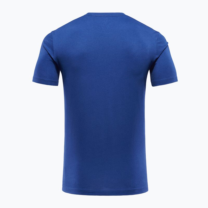 Camicia da trekking BLACKYAK da uomo Senepol Mezzo Yak stampa blu 2
