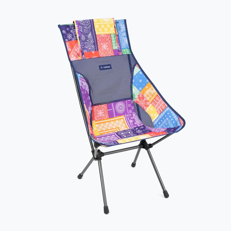 Sedia turistica Helinox Sunset con bandana arcobaleno