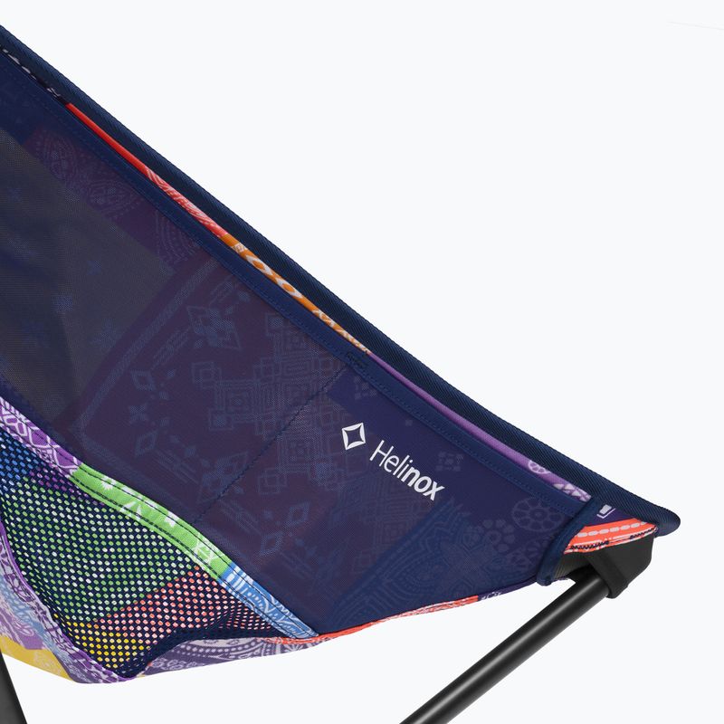 Sedia turistica Helinox Sunset con bandana arcobaleno 4