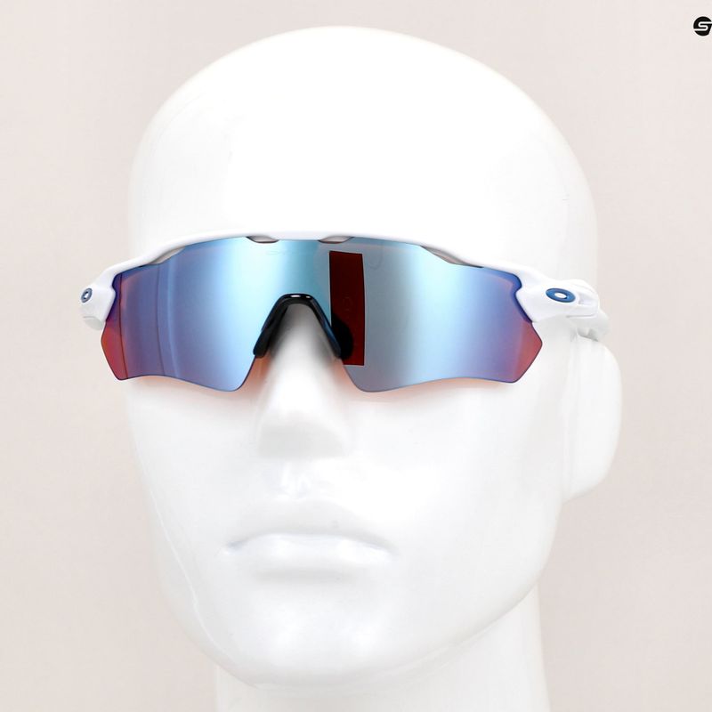 Occhiali da sole Oakley Radar EV Path bianco lucido/prizmaneve 9