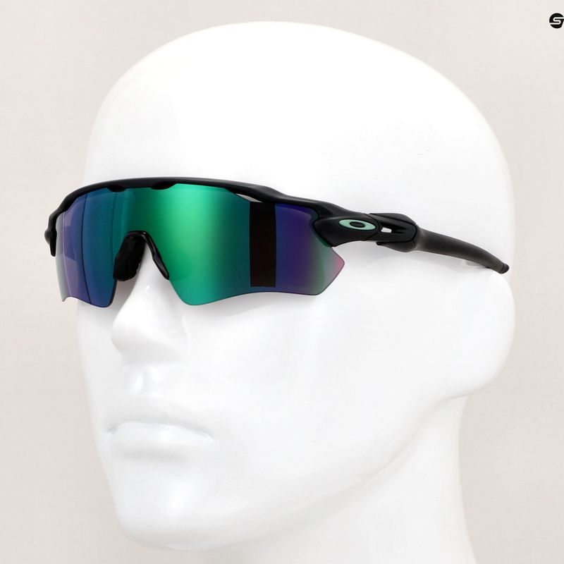 Occhiali da sole Oakley Radar EV Path nero opaco/prizm jade polarizzati 12