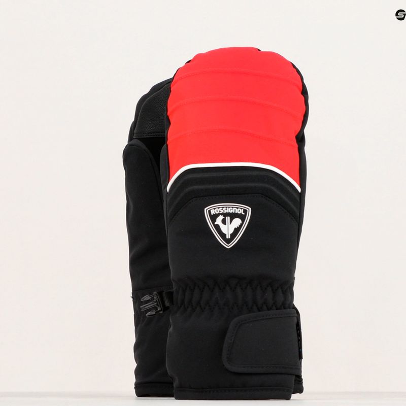Guanto da sci per bambini Rossignol Jr Tech Impr M rosso sportivo 6