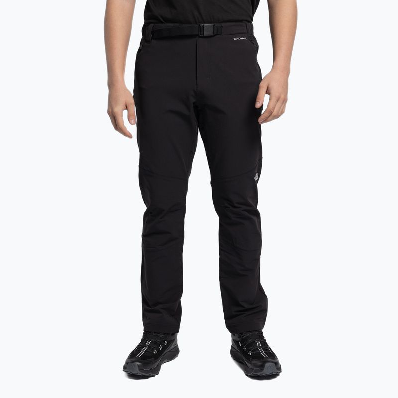 Pantaloni softshell da uomo The North Face Diablo nero