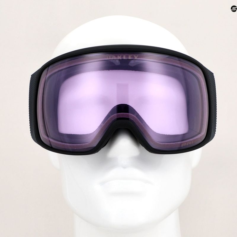 Occhiali da sci Oakley Flight Tracker L nero opaco/prizmachiave trasparente 10