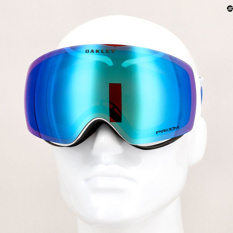 Occhiali da sci Oakley Flight Deck M mikaela shiffrin signature/prizm argon iridium 7