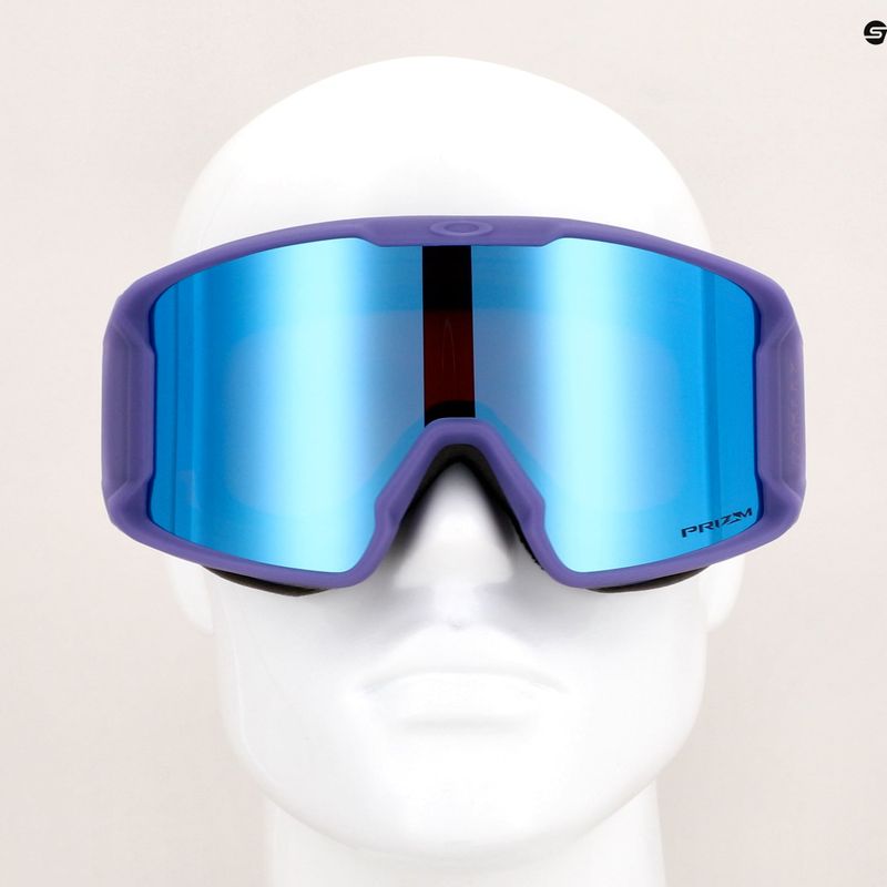 Oakley Line Miner M matte b1b lilac/prizm sapphire iridium occhiali da sci 7