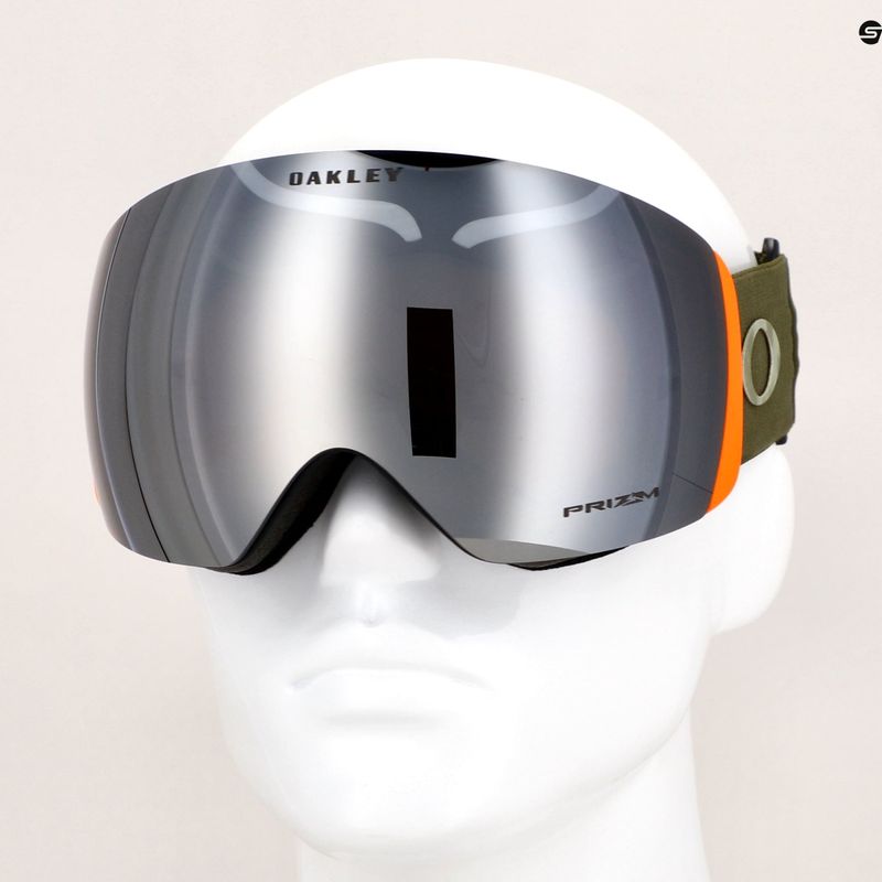 Occhiali da sci Oakley Flight Deck L dark brush fog/prizm black iridium 6