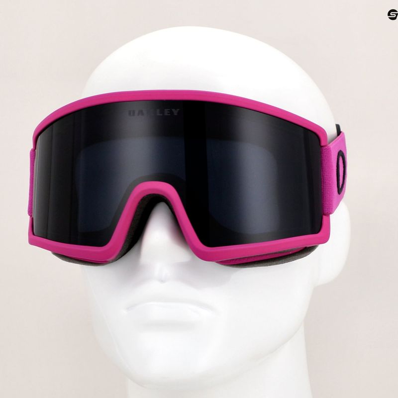 Occhiali da sci Oakley Target Line M ultra viola/grigio scuro 10
