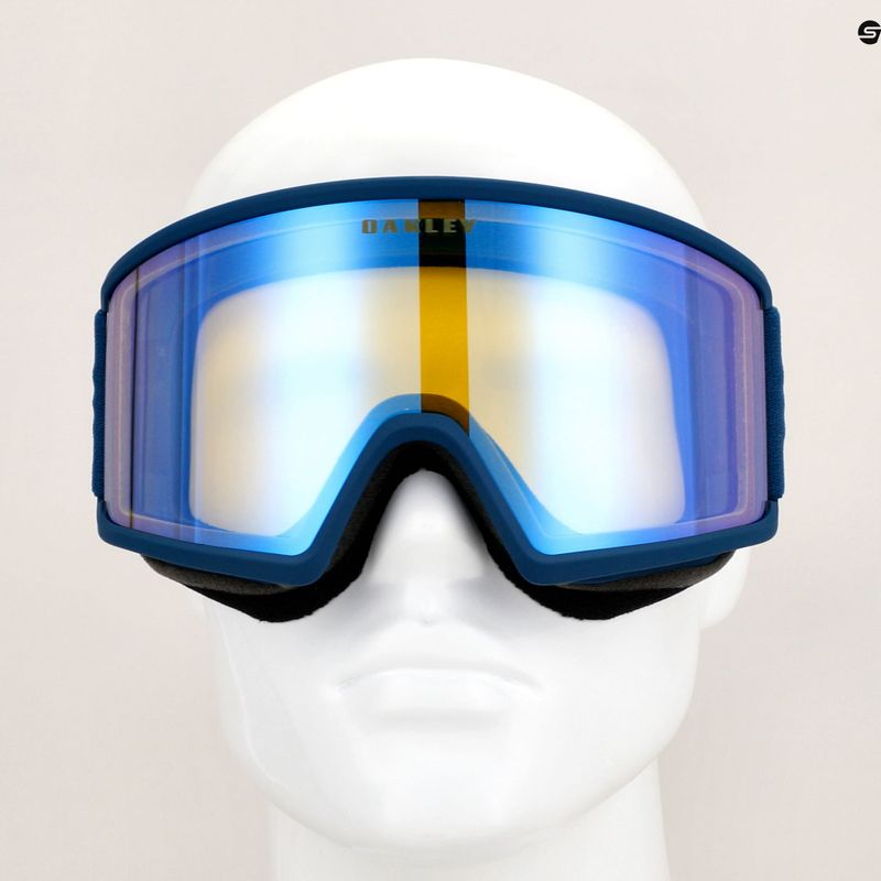 Occhiali da sci Oakley Target Line L poseidon/hi giallo 10