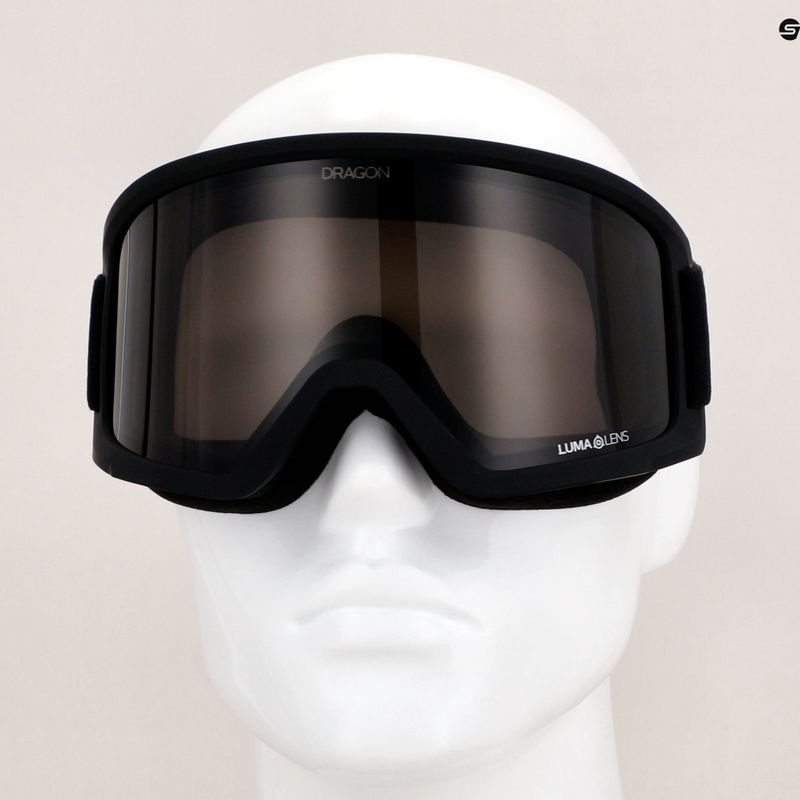 Occhiali da sci DRAGON DX3 L OTG classic nero/lumalens dark smoke 6