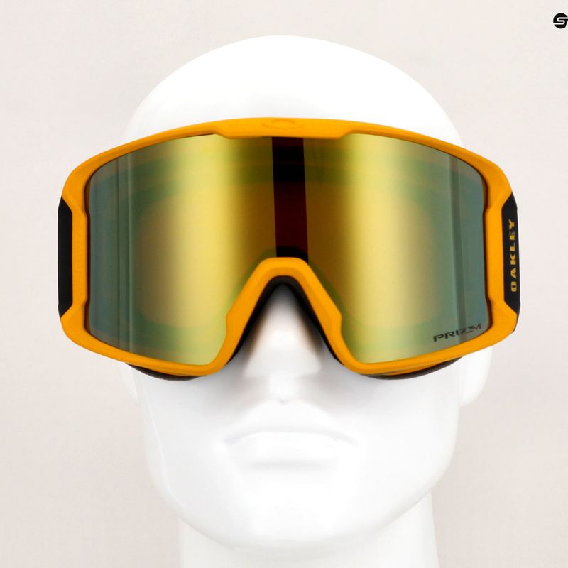 Oakley Line Miner L sage kotsenburg signature/prizm sage gold iridium occhiali da sci 11