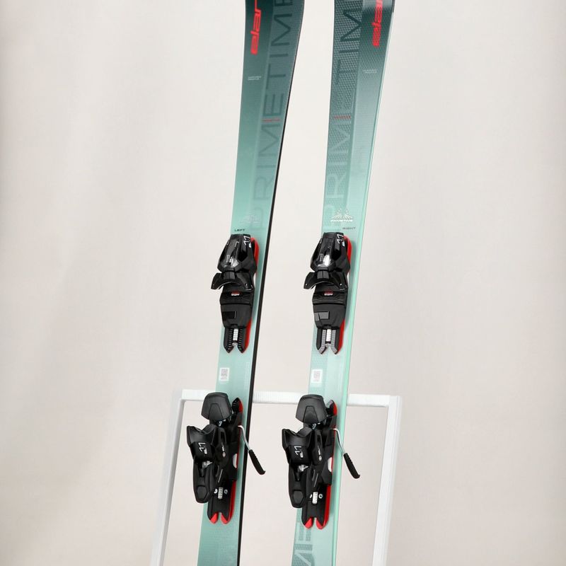Sci da discesa femminile Elan Primetime N°4 + attacchi W PS + attacchi ELX 11 14