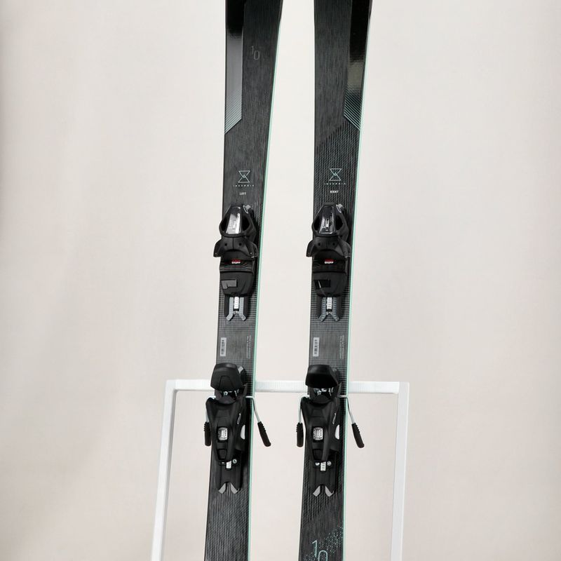 Sci da discesa femminile Elan Insomnia 10 Black LS + attacchi ELW 9 12
