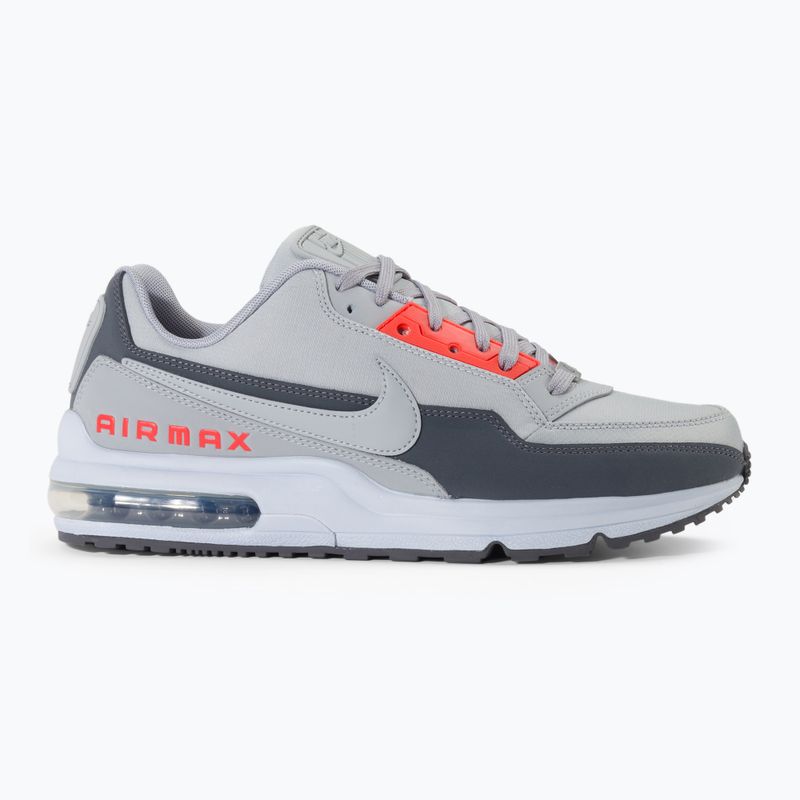 Uomo Nike Air Max Ltd 3 Premium scarpe lupo grigio / cremisi brillante 2