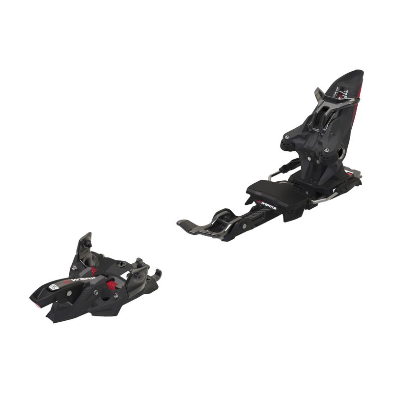 Attacco da sci Marker Kingpin M-Werks 12 nero/rosso