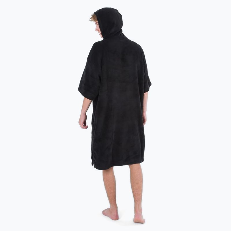 Poncho nero Hurley One&Only 2
