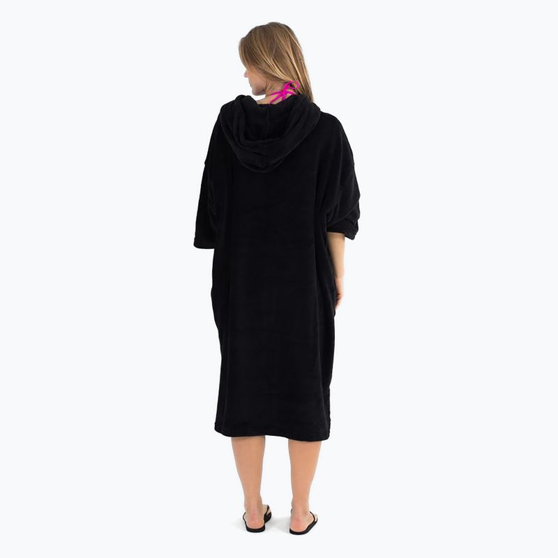Poncho nero Hurley One&Only 8