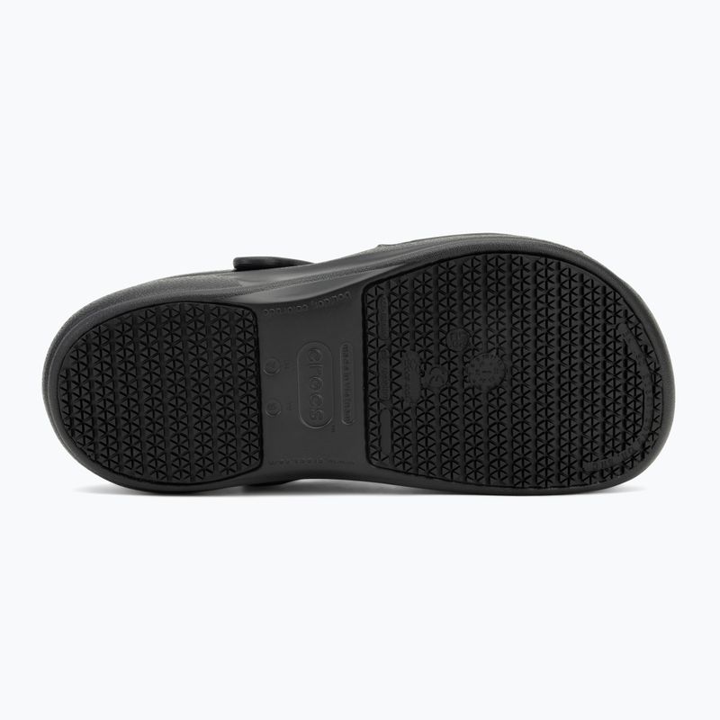 Infradito Crocs Work Bistro da uomo, nero 5