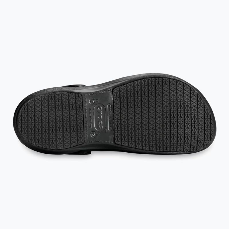 Infradito Crocs Work Bistro da uomo, nero 2