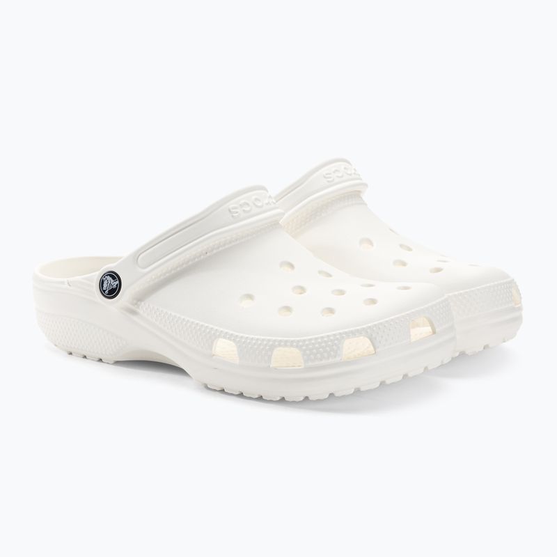 Infradito Crocs Classic bianco da uomo 5