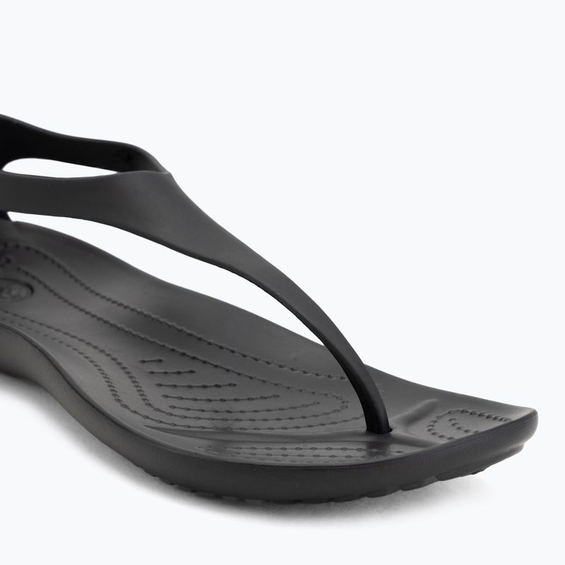 Infradito da donna Crocs Sexi Flip black/black 7