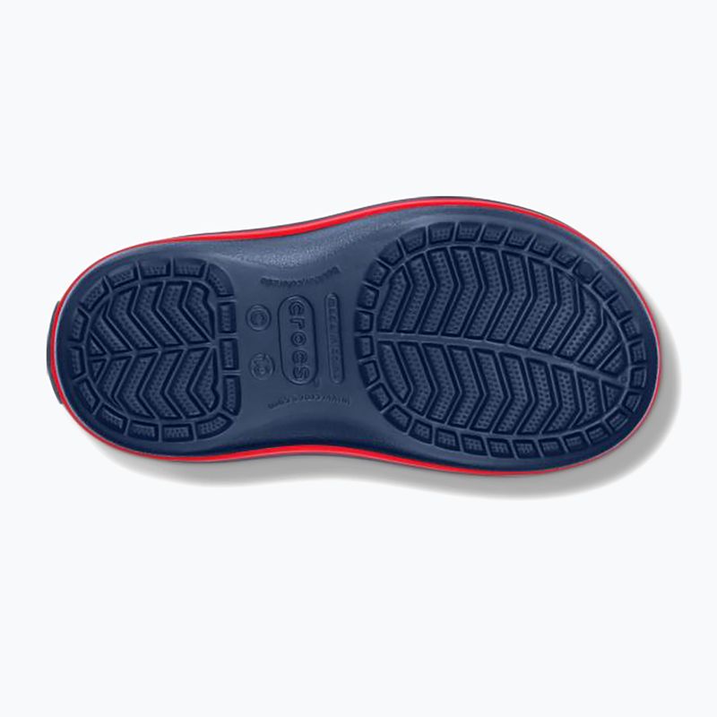 Crocs Winter Puff Stivali da neve per bambini rosso/marino 4