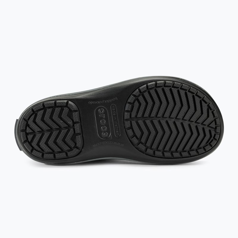 Stivali da neve Crocs Winter Puff nero/carbone da donna 4