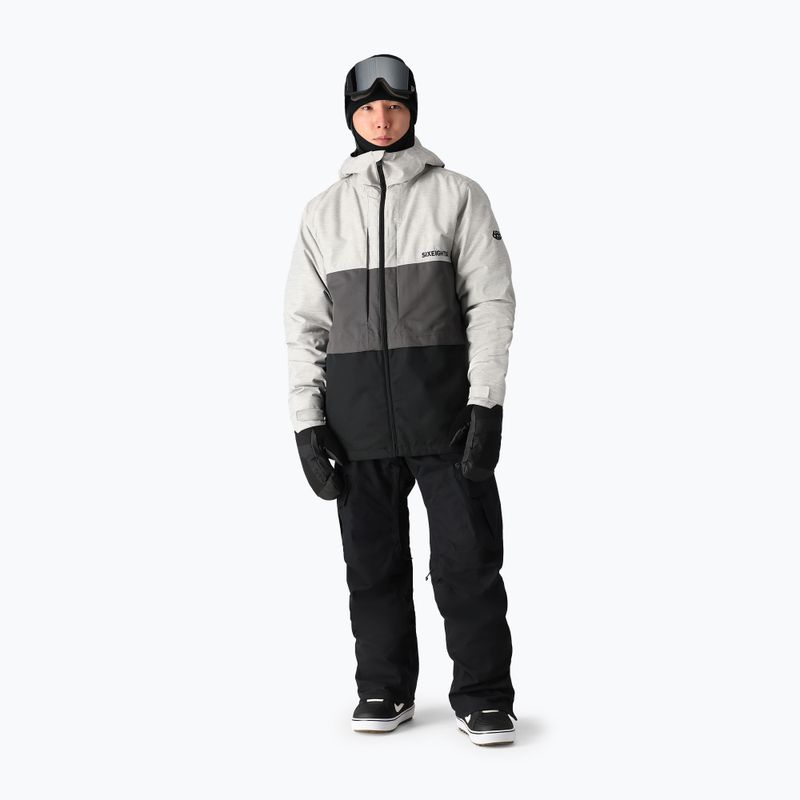 Pantaloni da snowboard da uomo 686 Smarty 3-in-1 Cargo nero 3